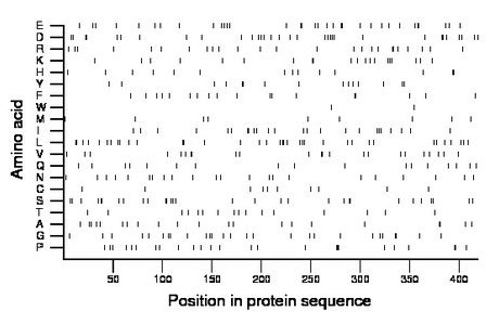 amino acid map