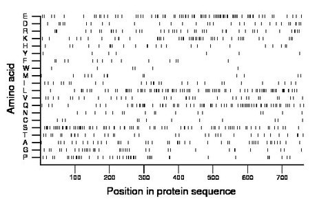 amino acid map