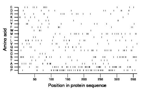 amino acid map