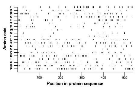 amino acid map