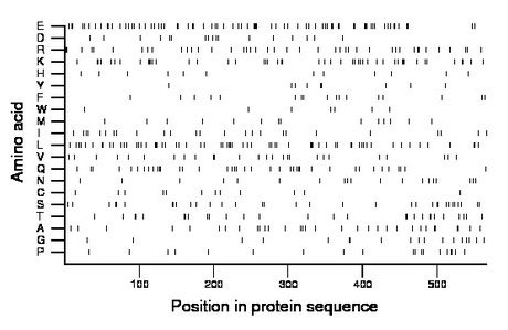 amino acid map