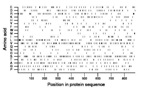 amino acid map