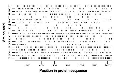 amino acid map