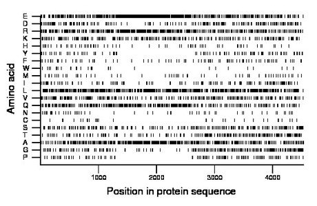 amino acid map