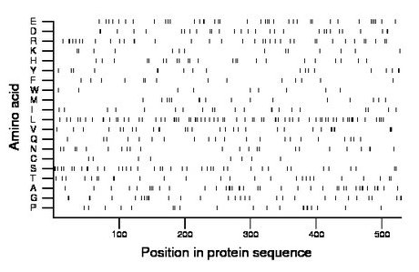 amino acid map