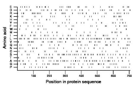 amino acid map