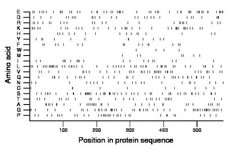 amino acid map