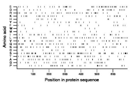 amino acid map