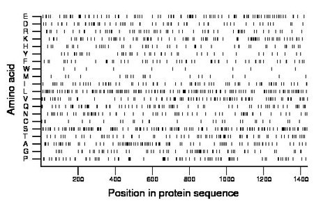 amino acid map