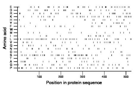 amino acid map