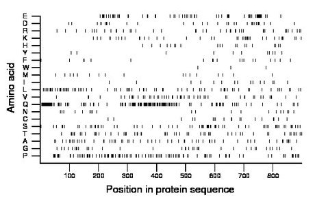 amino acid map