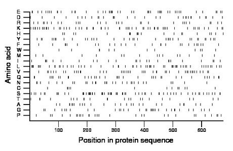 amino acid map