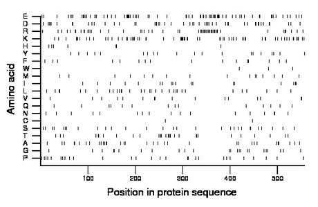 amino acid map