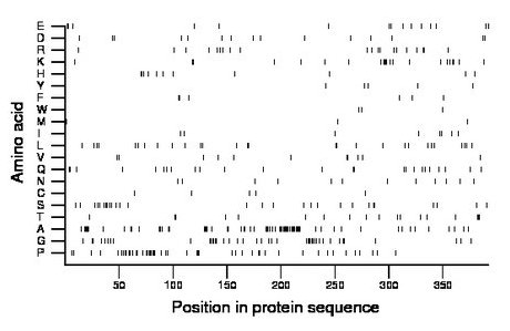 amino acid map