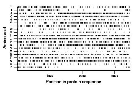 amino acid map