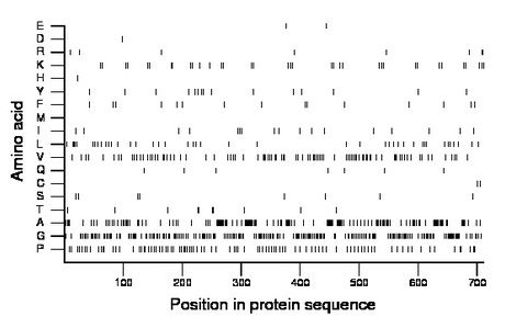 amino acid map