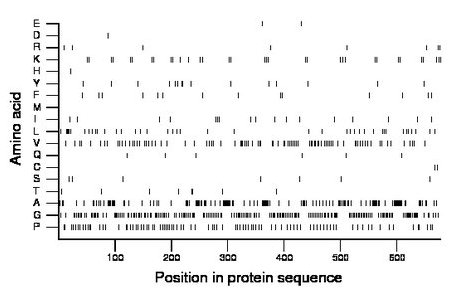 amino acid map