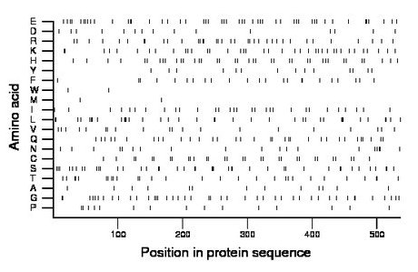 amino acid map