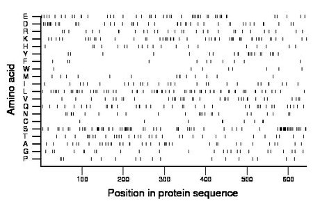 amino acid map