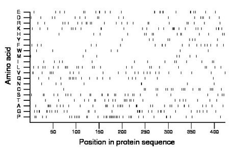 amino acid map