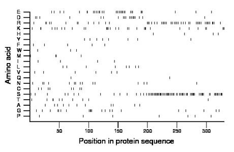 amino acid map