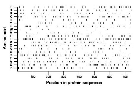 amino acid map