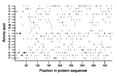 amino acid map