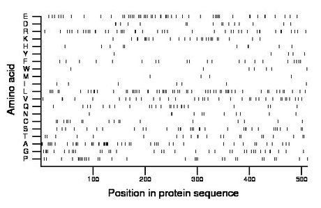 amino acid map