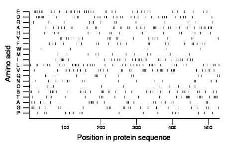 amino acid map