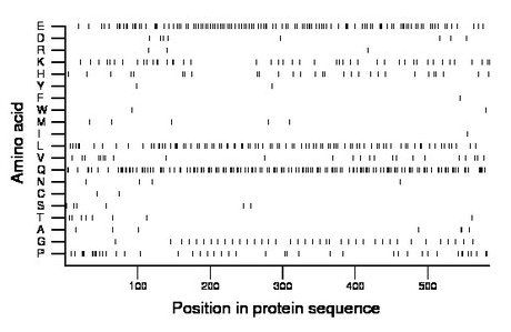 amino acid map