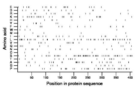 amino acid map