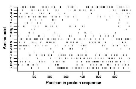 amino acid map