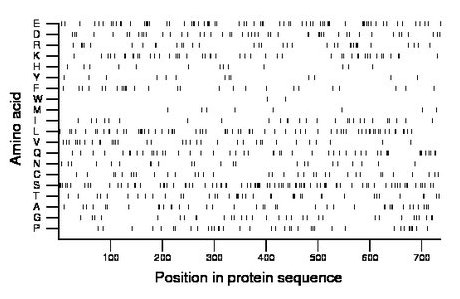 amino acid map