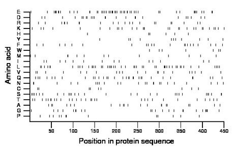 amino acid map