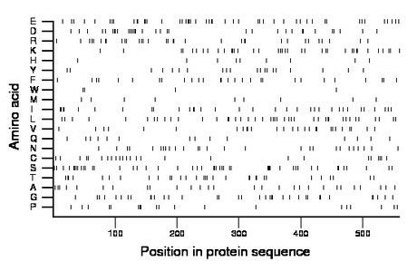 amino acid map