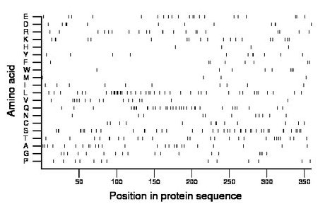 amino acid map