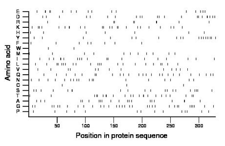 amino acid map