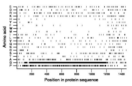 amino acid map