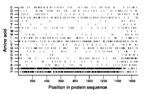 amino acid map