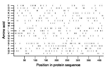 amino acid map