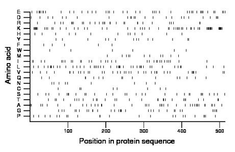 amino acid map