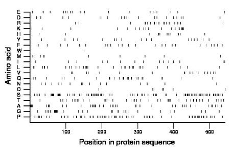 amino acid map