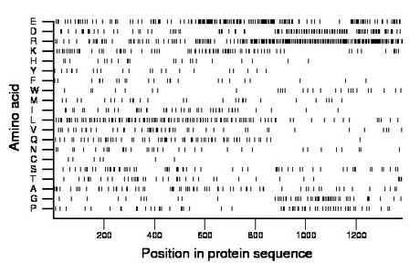 amino acid map