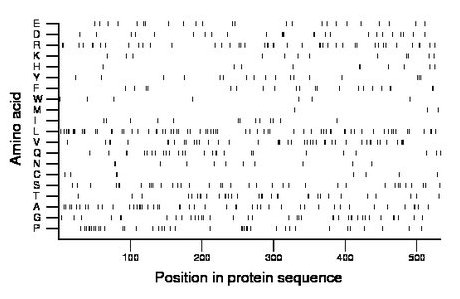 amino acid map