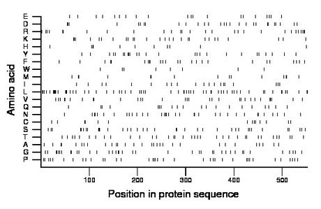 amino acid map