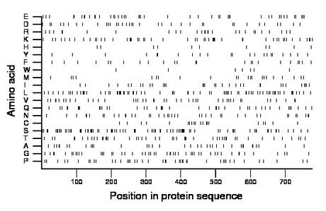 amino acid map