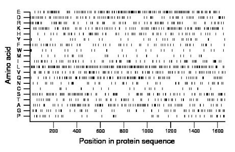 amino acid map