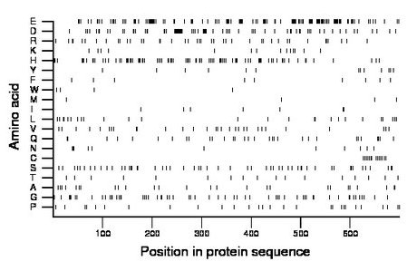 amino acid map