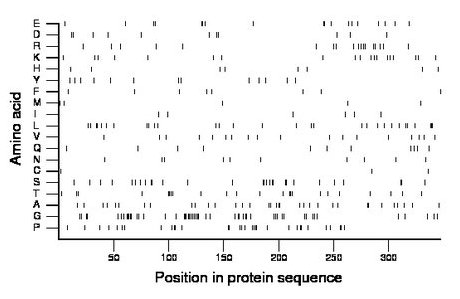 amino acid map