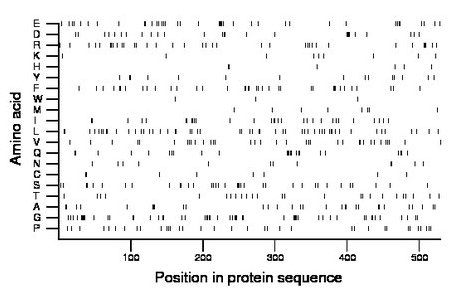 amino acid map